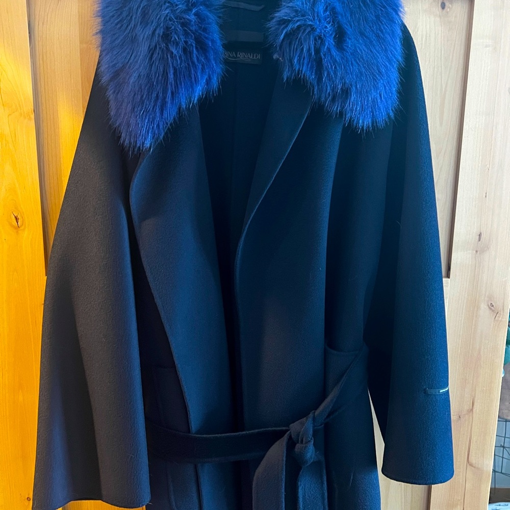 Marina Rinaldi wool coat